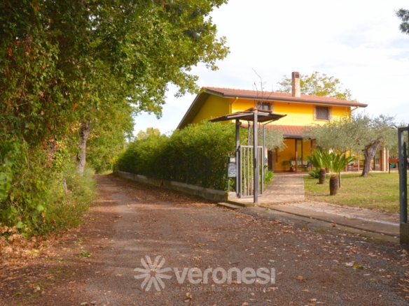Villa indipendente con terreno circostante